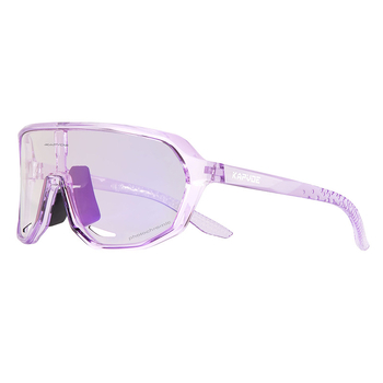 Kapvoe dviračių akinės su fotokrominiais lęšiais, TR90 rėmas, keičiamieji lęšiai, dienos ir nakties naudojimui, unisex