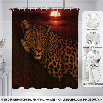 Κουρτίνα ντους - πολυεστερικό νήμα, μοτίβο κατά παραγγελία από εικόνα, Εκτύπωση λογότυπου, Αμερικανικού στυλ, Globe Amaranth