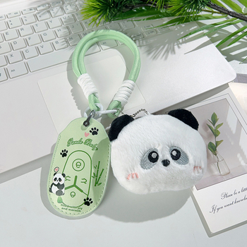 Geely Panda modelio raktų dėklas — piešinio stilius, super pluošto oda, pritaikomas