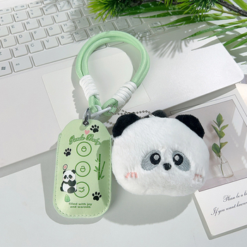 Geely Panda modelio raktų dėklas — piešinio stilius, super pluošto oda, pritaikomas