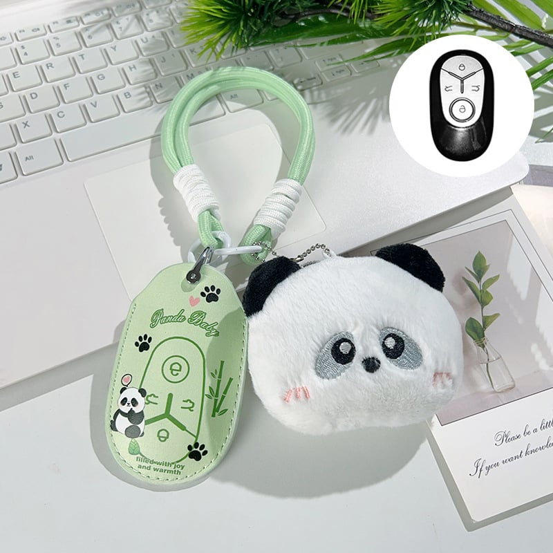 Geely Panda modelio raktų dėklas — piešinio stilius, super pluošto oda, pritaikomas