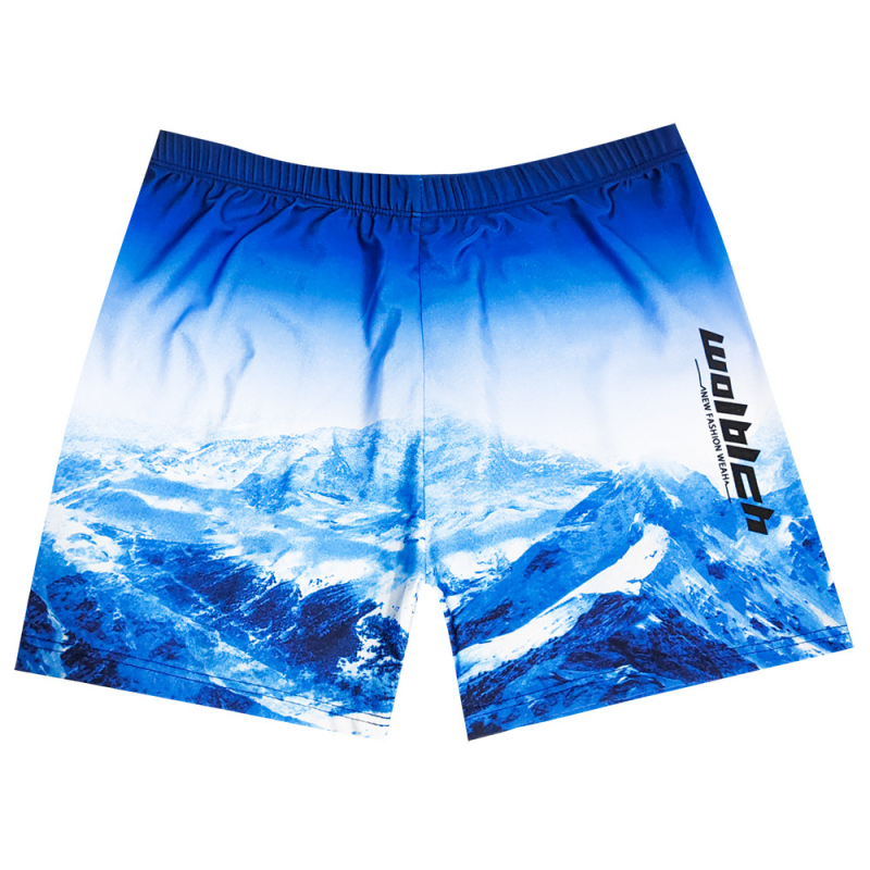 Vyrų plaukimo briefs su spauda, acetato pluoštas 95%, pamušalas poliesteris 5%, svoris 110 g