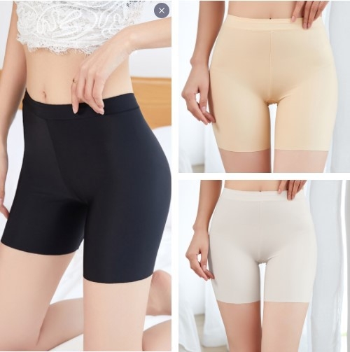 Moteriškos Modalinės saugios kelnaitės su vidutiniu juosmeniu, medvilnės pamušalas, greitas džiūvimas