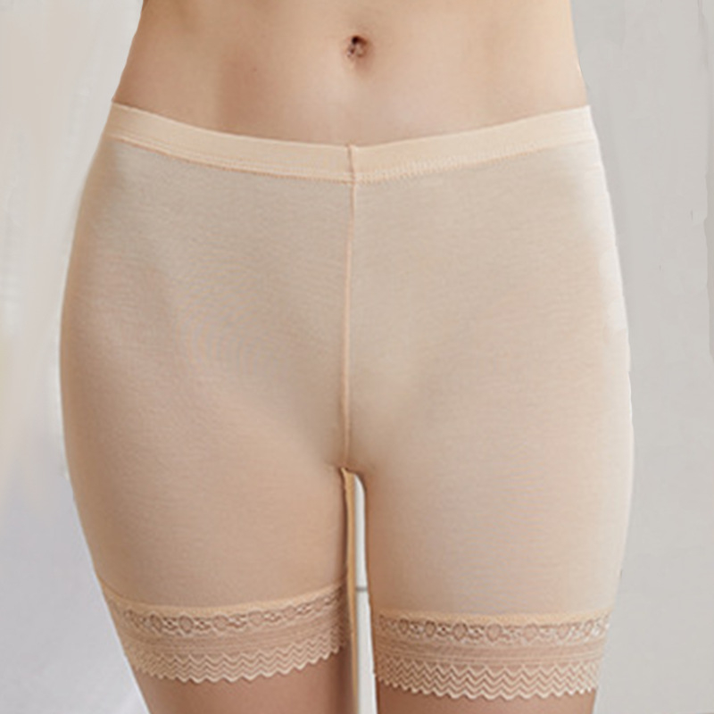 Moteriškos Modalinės saugios kelnaitės su vidutiniu juosmeniu, medvilnės pamušalas, greitas džiūvimas