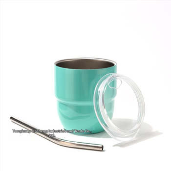 Μίνι θερμός κύπελλο αυτοκινήτου με εσωτερικό από ανοξείδωτο ατσάλι 304 και εξωτερική επιφάνεια από 201, φορητός απομονωμένος σχεδιασμός, διατηρεί τη θερμοκρασία 0–6 ωρών, δυνατότητα εκτύπωσης λογότυπου.