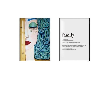 Διακοσμητικός κρεμαστός πίνακας τοίχου με αφηρημένο σχέδιο, μοντέρνο μινιμαλιστικό στυλ, βαφή με ψεκασμό, εγκατάσταση χωρίς πλαίσιο ή με πλαίσιο, βασικό υλικό: υφασματικό φιλμ