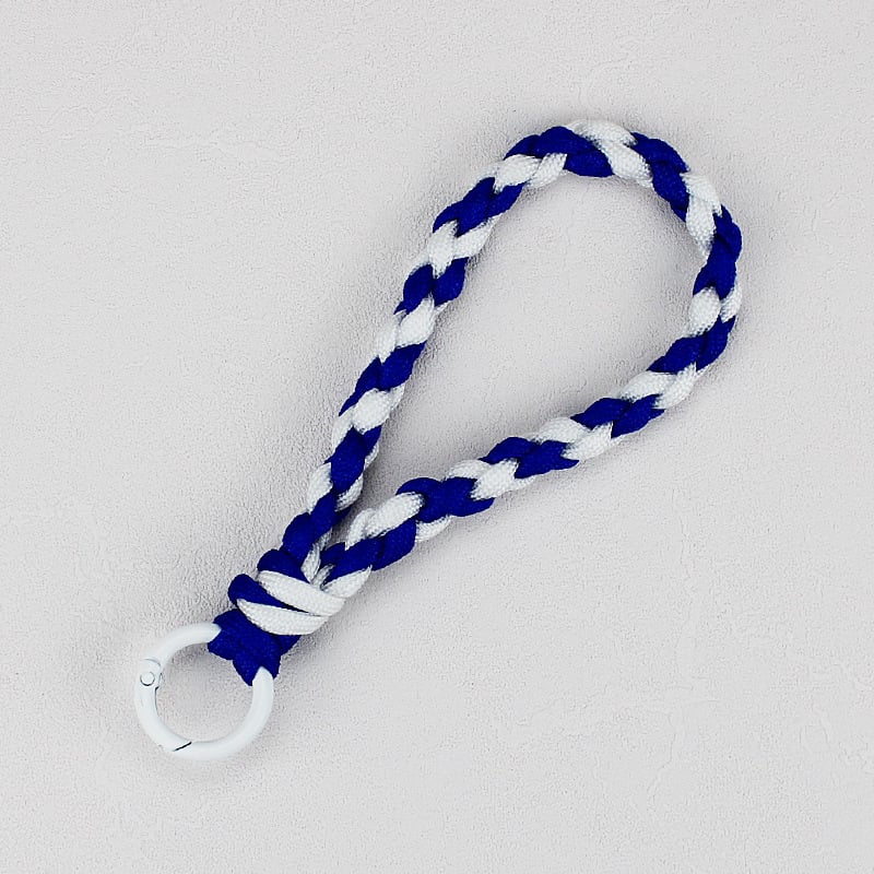 Каишка за мобилен телефон – полиестерна плетена връзка с метална катарама, персонализирано лого, самостоятелно опакована