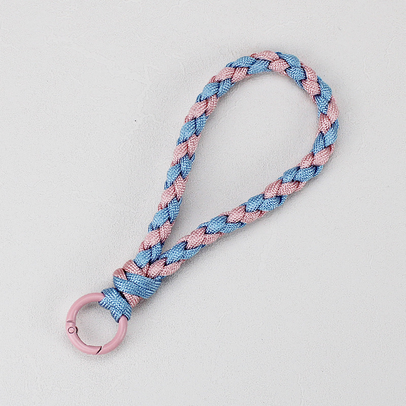 Каишка за мобилен телефон – полиестерна плетена връзка с метална катарама, персонализирано лого, самостоятелно опакована