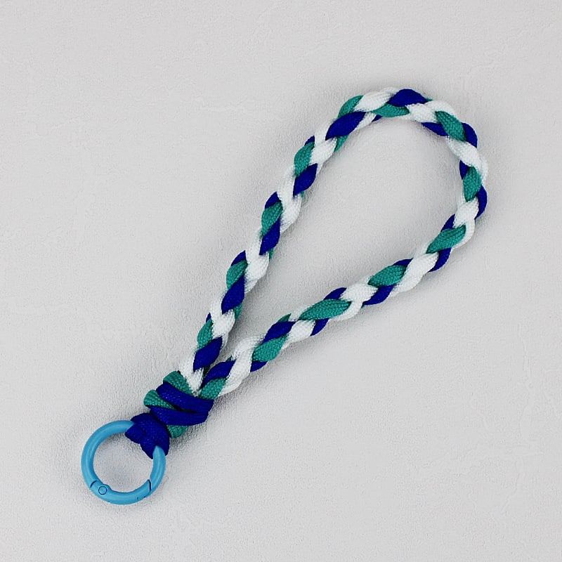 Каишка за мобилен телефон – полиестерна плетена връзка с метална катарама, персонализирано лого, самостоятелно опакована