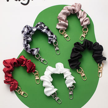 Κορδόνι για κινητό με διπλή πόρπη, αντι-χάσιμο, χειροποίητο πλέξιμο, πολυεστέρας+μέταλλο, μοτίβο πεταλούδα/έντομο, στυλ Instagram