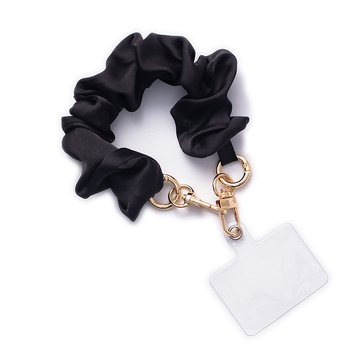 Κορδόνι για κινητό με διπλή πόρπη, αντι-χάσιμο, χειροποίητο πλέξιμο, πολυεστέρας+μέταλλο, μοτίβο πεταλούδα/έντομο, στυλ Instagram