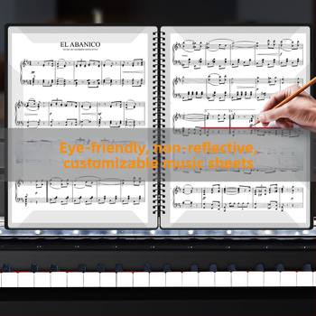 Κλιπ για παρτιτούρων, PP υλικό, μοντέλο 60p, για όργανα κλάσης πιάνο, κλιπ τροποποίησης φάσματος