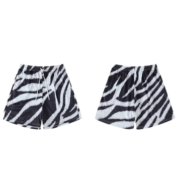 Σορτς με χαλαρή γραμμή από πολυεστέρα, γρήγορο στέγνωμα, μεσαία μέση, unisex ενήλικες