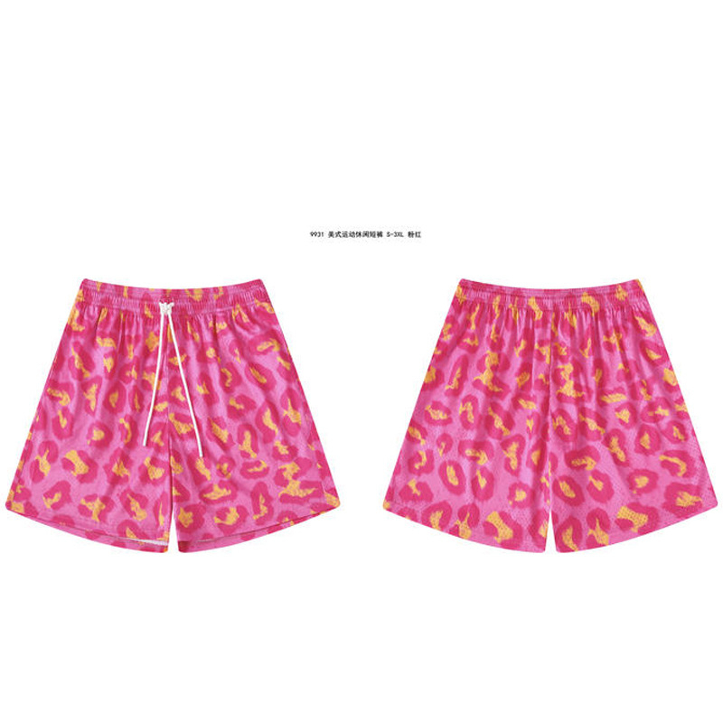 Σορτς με χαλαρή γραμμή από πολυεστέρα, γρήγορο στέγνωμα, μεσαία μέση, unisex ενήλικες