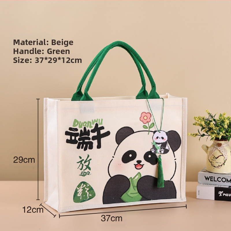 Чанта за подаръчна опаковка с ламиниран плат; екологична и стилна, печат на лого наличен; Материал: полиестер-памук; Методи на печат: ситопечат, машинен, дигитален, термотрансфер; Снабдяване: на едро и персонализирана