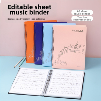 PP κλιπ παρτιτούρων, ρυθμιζόμενο, χωρά 10/20/30 σελίδες, προσαρμογή, μάρκα LOMI/Howe