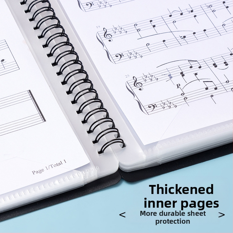 PP клип за нотни листове, регулируем sheet music clip, вместимост 10/20/30 страници, персонализация, марка LOMI/Howe