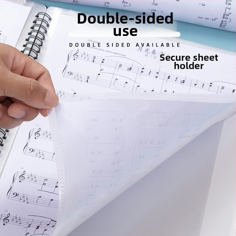 PP клип за нотни листове, регулируем sheet music clip, вместимост 10/20/30 страници, персонализация, марка LOMI/Howe
