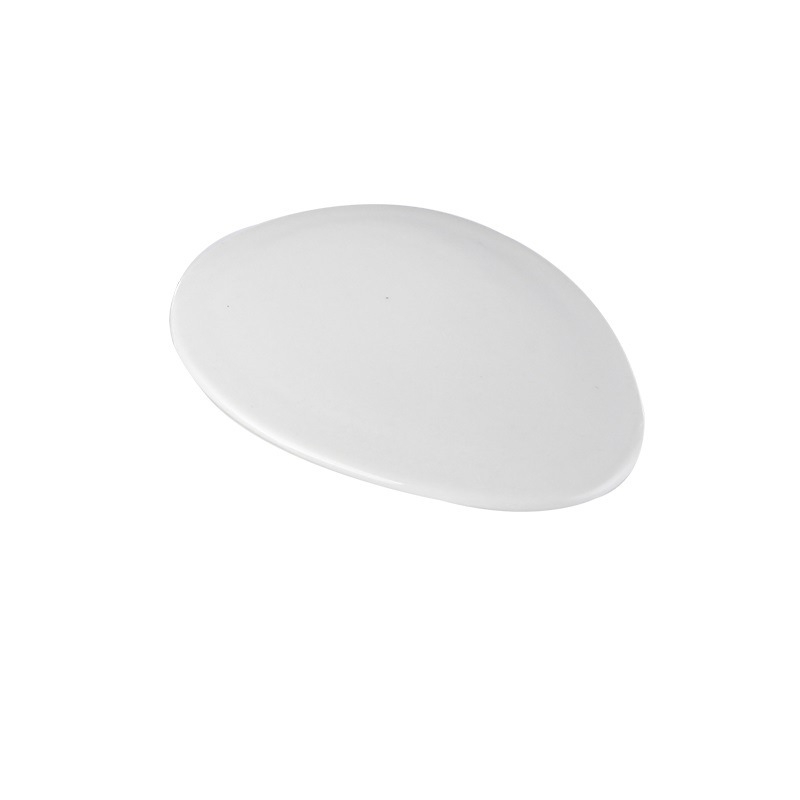 Garinimo dubuo su dangteliu – keramika, kietas finas porcelianas, vienos spalvos raštas, paprastas stilius