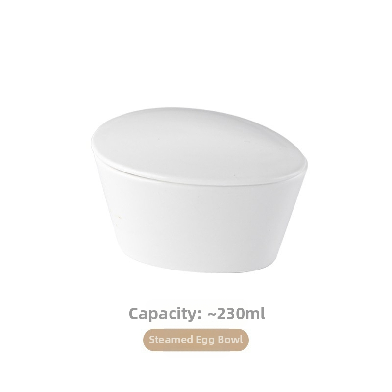 Garinimo dubuo su dangteliu – keramika, kietas finas porcelianas, vienos spalvos raštas, paprastas stilius