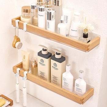 Sieninis vonios laikiklis iš kosminio aliuminio su dažytu paviršiumi, vieno lygio, šiuolaikinis minimalistinis stilius, apkrovos gebėjimas apie 15 kg