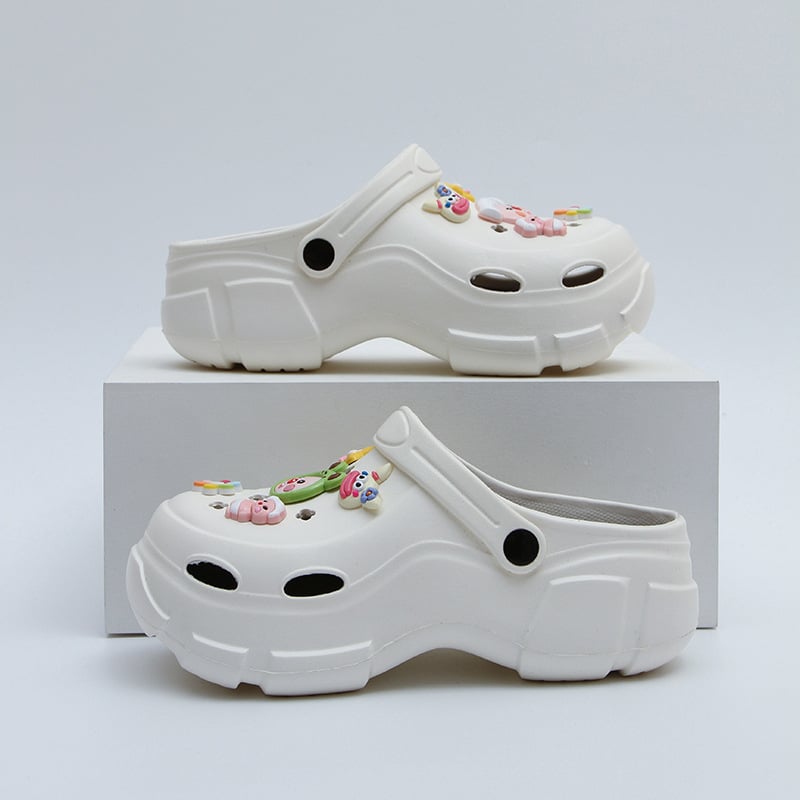 Сандали с презрамки, EVA горна част и EVA подметка, кръгла носка, ежедневен стил, Лято 2025