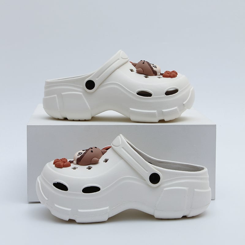 Сандали с презрамки, EVA горна част и EVA подметка, кръгла носка, ежедневен стил, Лято 2025