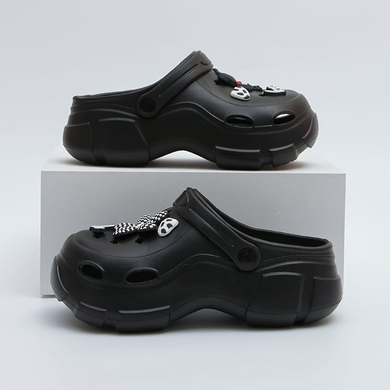 Сандали с презрамки, EVA горна част и EVA подметка, кръгла носка, ежедневен стил, Лято 2025