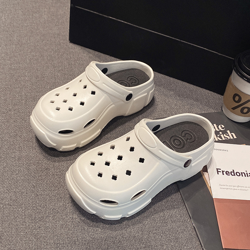 Сандали с презрамки, EVA горна част и EVA подметка, кръгла носка, ежедневен стил, Лято 2025