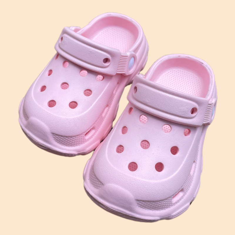 Bērnu čības un pantofles Cartoon Paradise, EVA augšējā daļa, pretslīdēšanas zole, ārējai lietošanai, vecums 1–3 gadi