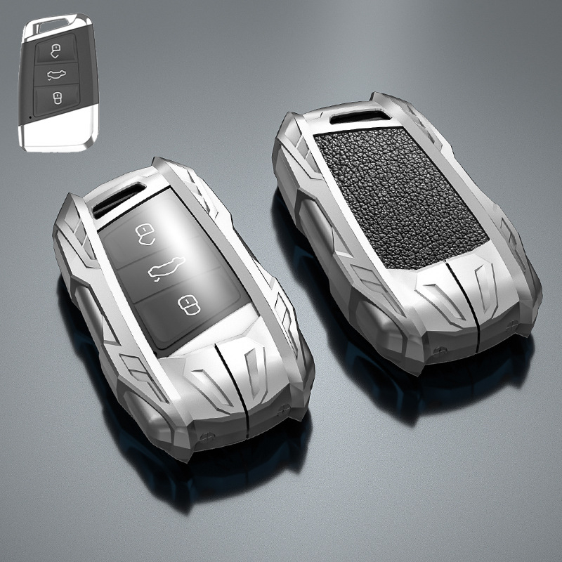 STYLBO raktų dėklas Volkswagenui – cinko lydinys, modernus stilius, autorizuota privatų prekės ženklas