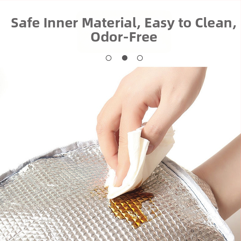 Изолирана чанта за обяд от Oxford плат, модел C80501, с карикатурен принт, голям капацитет за работа и училище