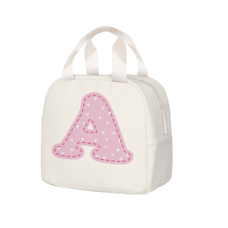 Izolirana torba za ručak od Oxford platna, model C80501, s motivom crtanog uzorka, velika kapaciteta, za posao i školu