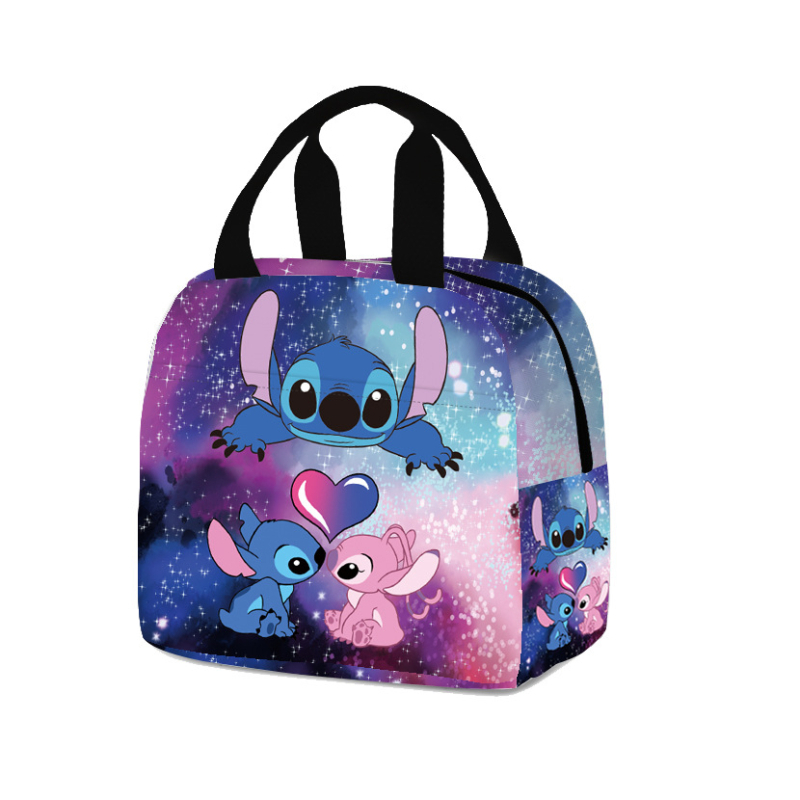 Izolirana torba za ručak od Oxford platna, model C80501, s motivom crtanog uzorka, velika kapaciteta, za posao i školu