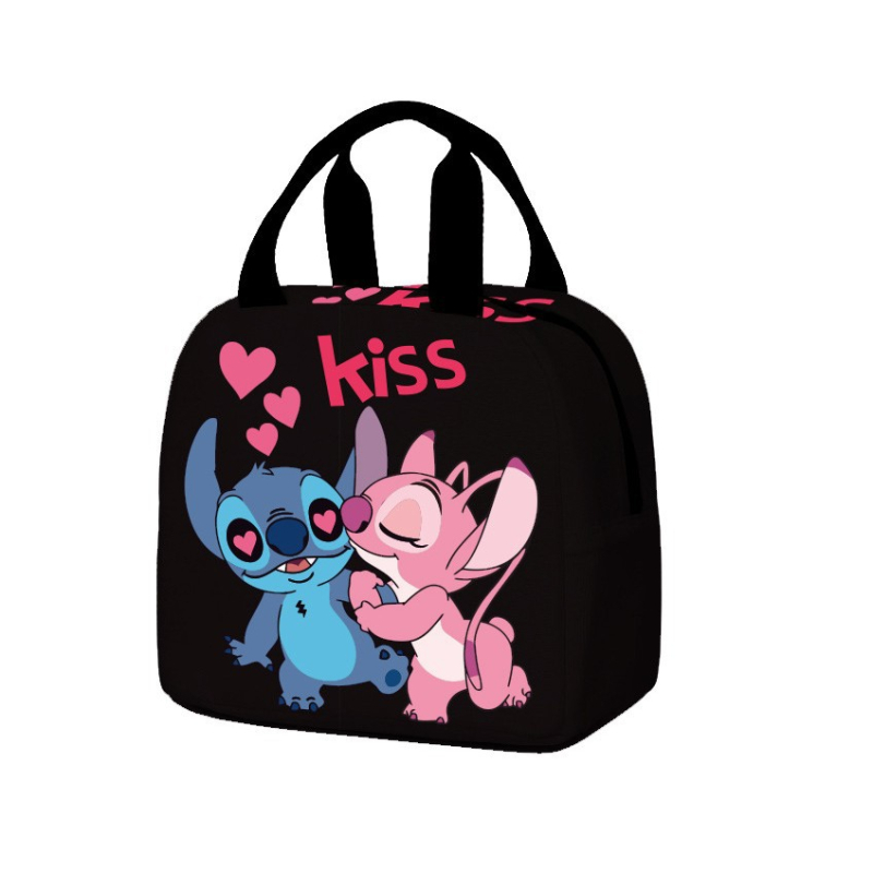 Izolirana torba za ručak od Oxford platna, model C80501, s motivom crtanog uzorka, velika kapaciteta, za posao i školu