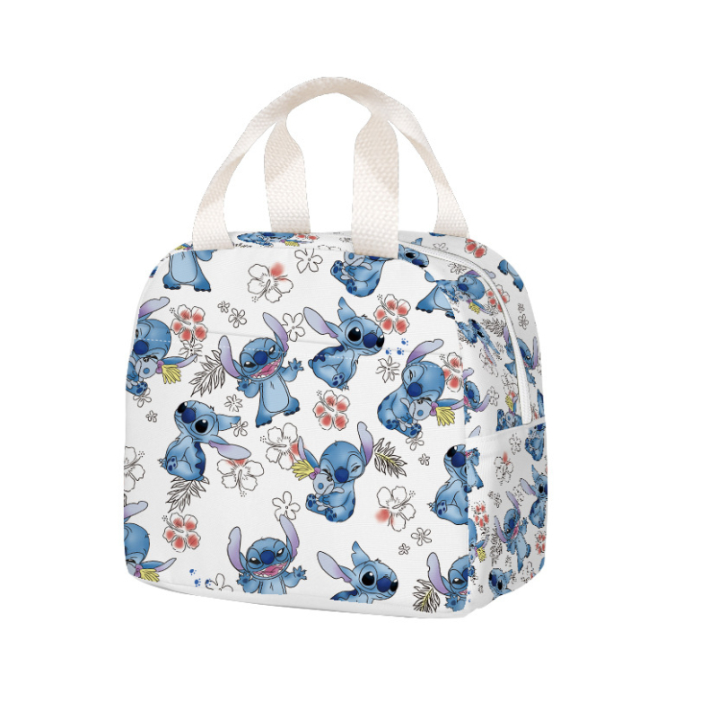 Izolirana torba za ručak od Oxford platna, model C80501, s motivom crtanog uzorka, velika kapaciteta, za posao i školu