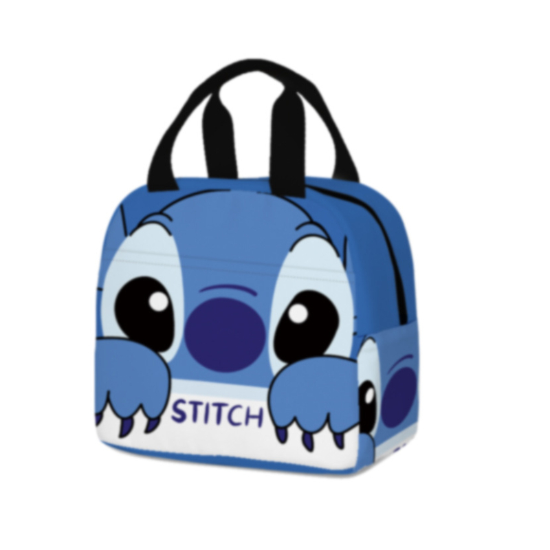 Izolirana torba za ručak od Oxford platna, model C80501, s motivom crtanog uzorka, velika kapaciteta, za posao i školu