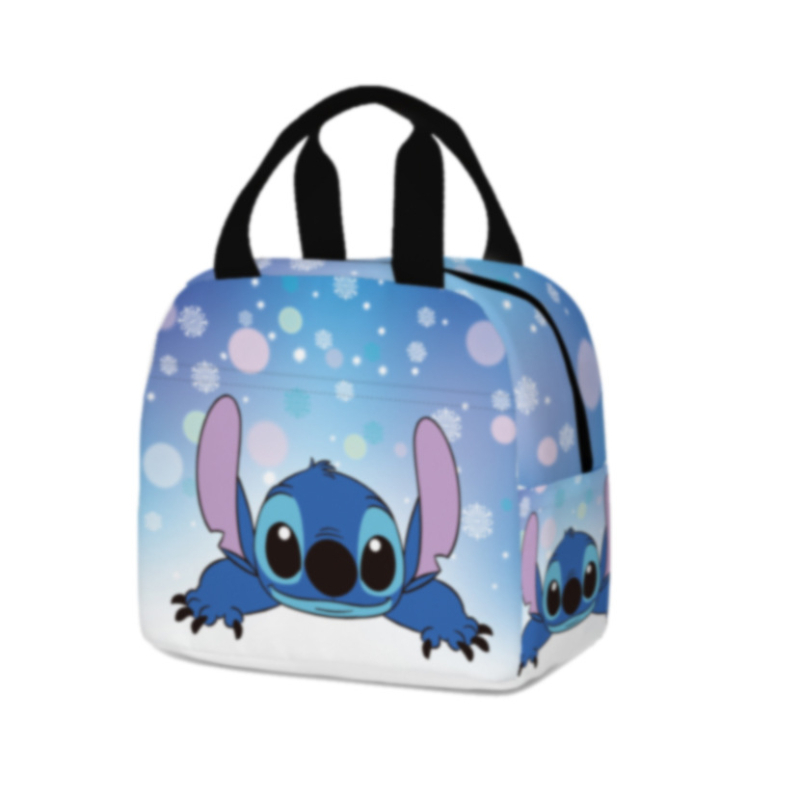 Izolirana torba za ručak od Oxford platna, model C80501, s motivom crtanog uzorka, velika kapaciteta, za posao i školu