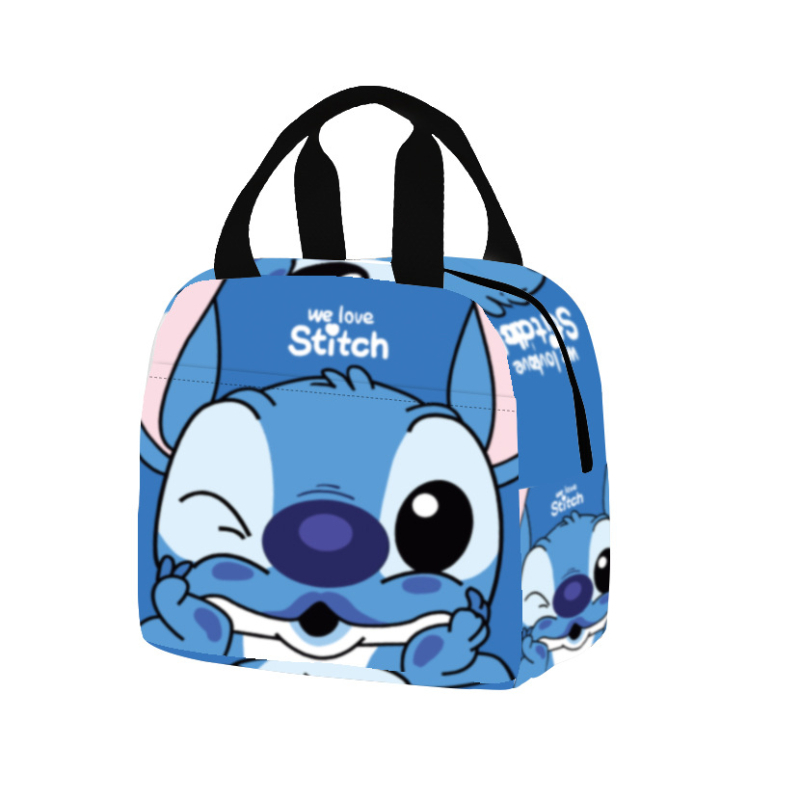 Izolirana torba za ručak od Oxford platna, model C80501, s motivom crtanog uzorka, velika kapaciteta, za posao i školu