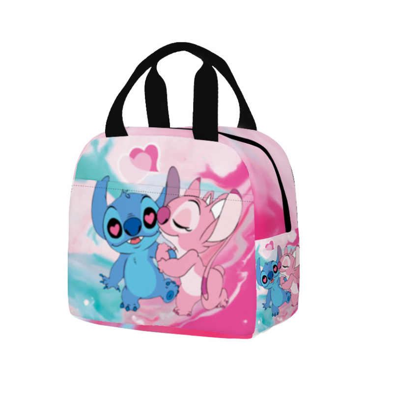 Izolirana torba za ručak od Oxford platna, model C80501, s motivom crtanog uzorka, velika kapaciteta, za posao i školu