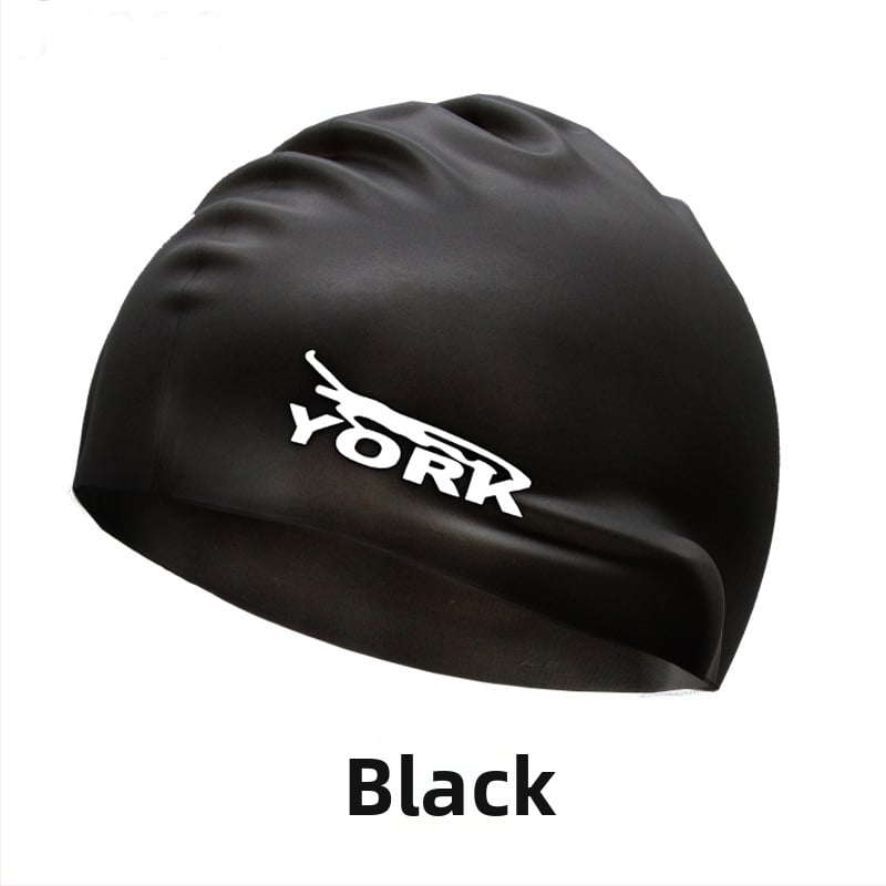 Silicone plaukimo kepurė - atspari vandeniui, patogi, aukšta elastingumas, universalus, suaugusiems, baseinui (Medžiaga: silikonas; Raštas: vientisas; Tinkamas: suaugusieji; Scena: baseinas)