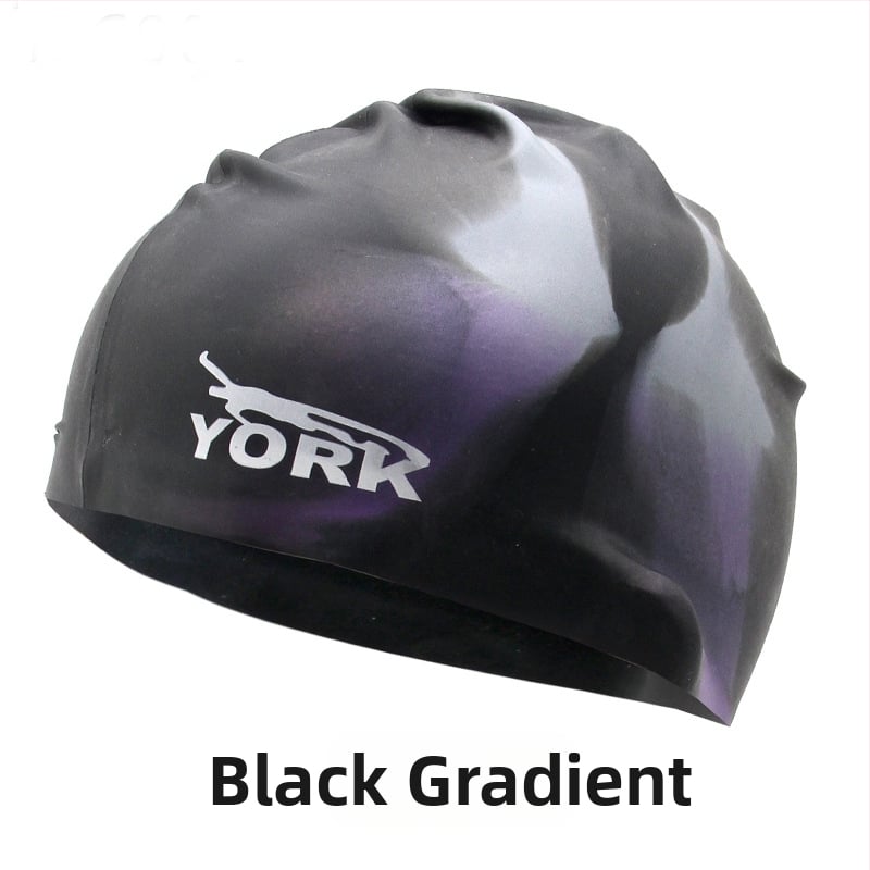 Silicone plaukimo kepurė - atspari vandeniui, patogi, aukšta elastingumas, universalus, suaugusiems, baseinui (Medžiaga: silikonas; Raštas: vientisas; Tinkamas: suaugusieji; Scena: baseinas)