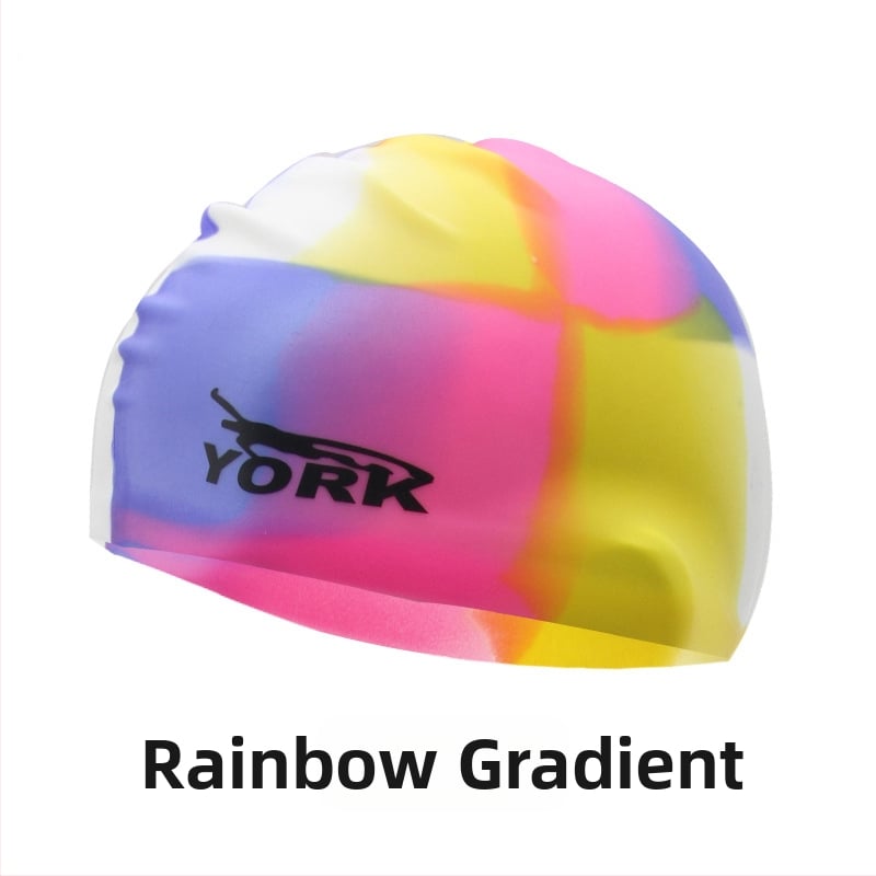 Silicone plaukimo kepurė - atspari vandeniui, patogi, aukšta elastingumas, universalus, suaugusiems, baseinui (Medžiaga: silikonas; Raštas: vientisas; Tinkamas: suaugusieji; Scena: baseinas)