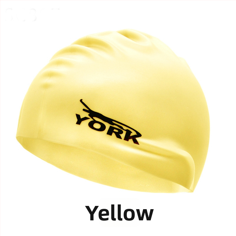 Silicone plaukimo kepurė - atspari vandeniui, patogi, aukšta elastingumas, universalus, suaugusiems, baseinui (Medžiaga: silikonas; Raštas: vientisas; Tinkamas: suaugusieji; Scena: baseinas)