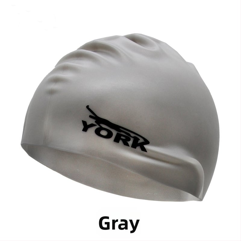 Silicone plaukimo kepurė - atspari vandeniui, patogi, aukšta elastingumas, universalus, suaugusiems, baseinui (Medžiaga: silikonas; Raštas: vientisas; Tinkamas: suaugusieji; Scena: baseinas)