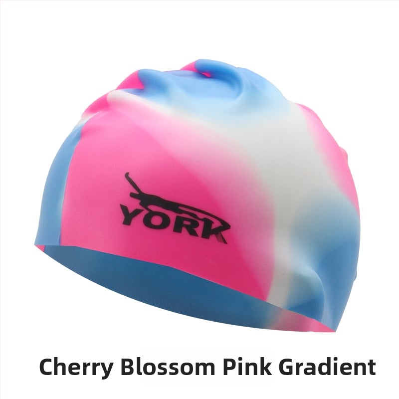 Silicone plaukimo kepurė - atspari vandeniui, patogi, aukšta elastingumas, universalus, suaugusiems, baseinui (Medžiaga: silikonas; Raštas: vientisas; Tinkamas: suaugusieji; Scena: baseinas)