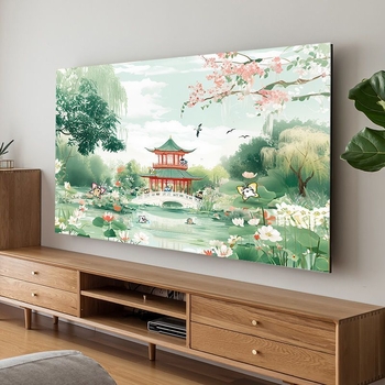 Κάλυμμα σκόνης τηλεόρασης για προστασία LCD, μοντέρνος μινιμαλιστικός σχεδιασμός, μοντέλο 2025