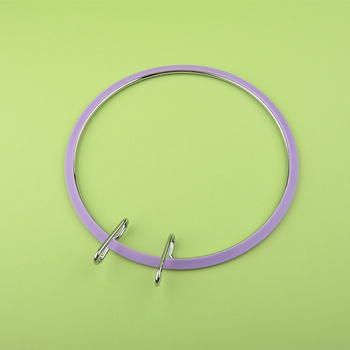 Πλαίσιο κεντήματος με μεταλλική κεφαλή, ρυθμιζόμενο, για σταυροβελονιά; μάρκα Cow puff, σετ 100 τεμάχια