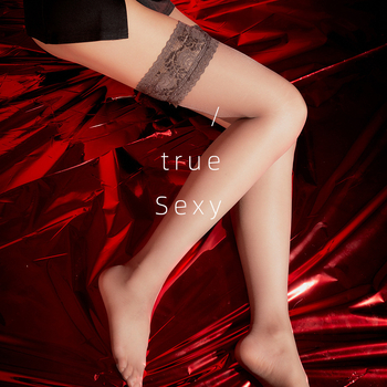 Kojinės virš kelių su nėriniais ir silikoniniu neslydimu, itin plonas nailono mišinys (50–70%), ilgas vamzdelio dizainas, nematomas formavimas