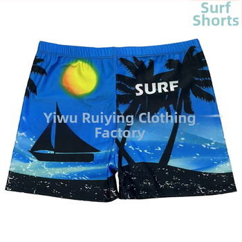 Vyriniai plaukimo šortai su spaudiniu, poliesterio 86% + elastano 14%, greitai džiūsta, pamušalas poliesteris 80%, tinkami plaukimui